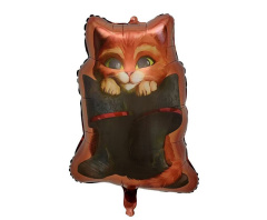 Шар (24"/61 см) Фигура, Кот в сапогах, 1 шт. в уп. (ОРР)